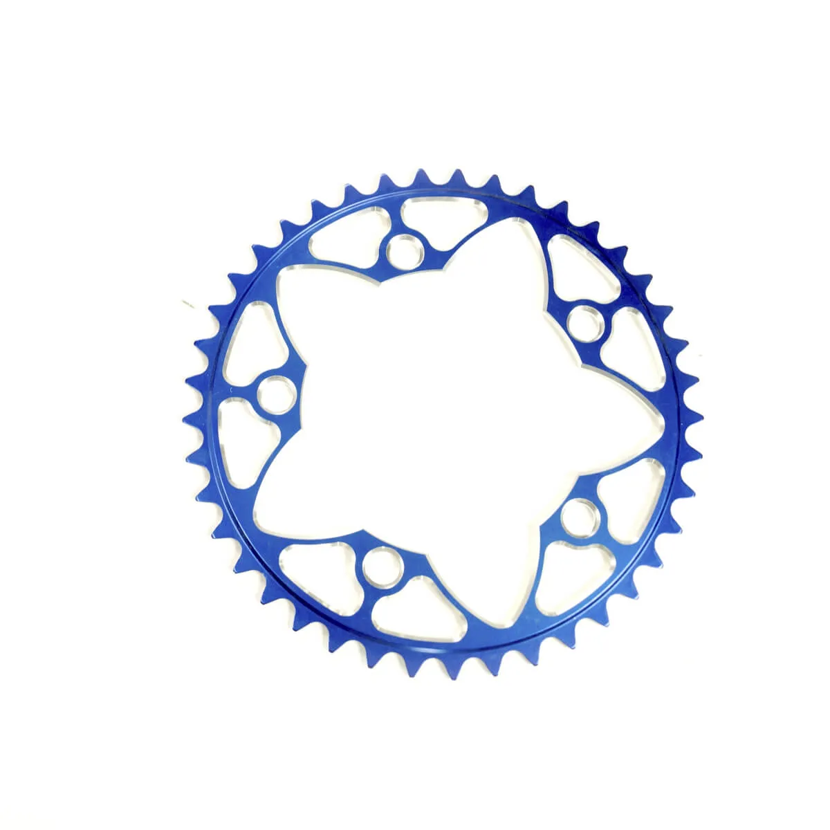 SD-X Chainring 7075 Cnc 5 Hole Blue